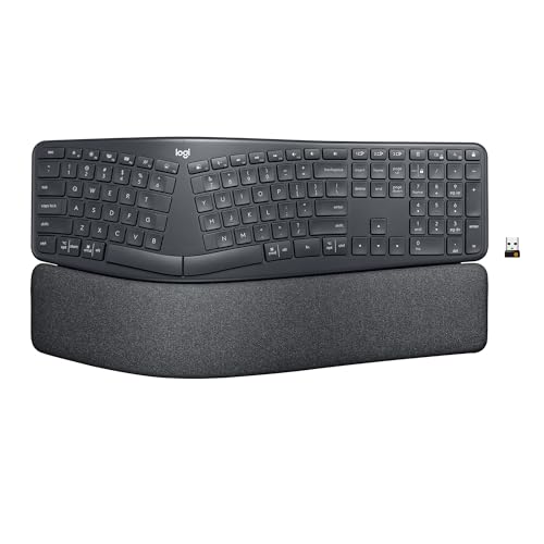 Logitech ERGO Wireless Ergonomic Keyboard for Office Use