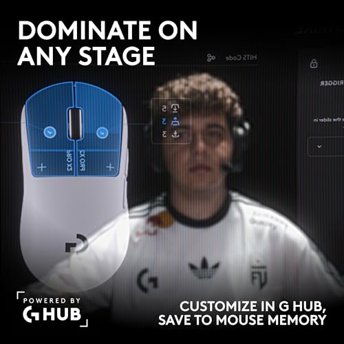 Logitech G PRO X2 SUPERSTRIKE Wireless Gaming Mouse
