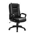 Business, Luxury High Back Computer Chair Ergonomic Adjustable PU Leather Chairs Office