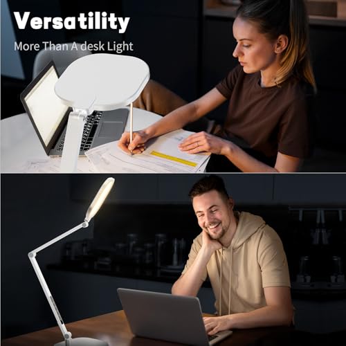 LitONES Edge-Lit LED Desk Lamp for Home Office