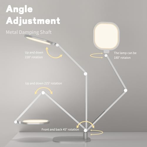 LitONES Edge-Lit LED Desk Lamp for Home Office
