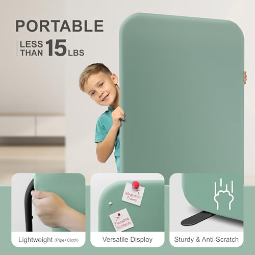 DECOLAB Standing Room Divider Panel, 29 x 65 Inches