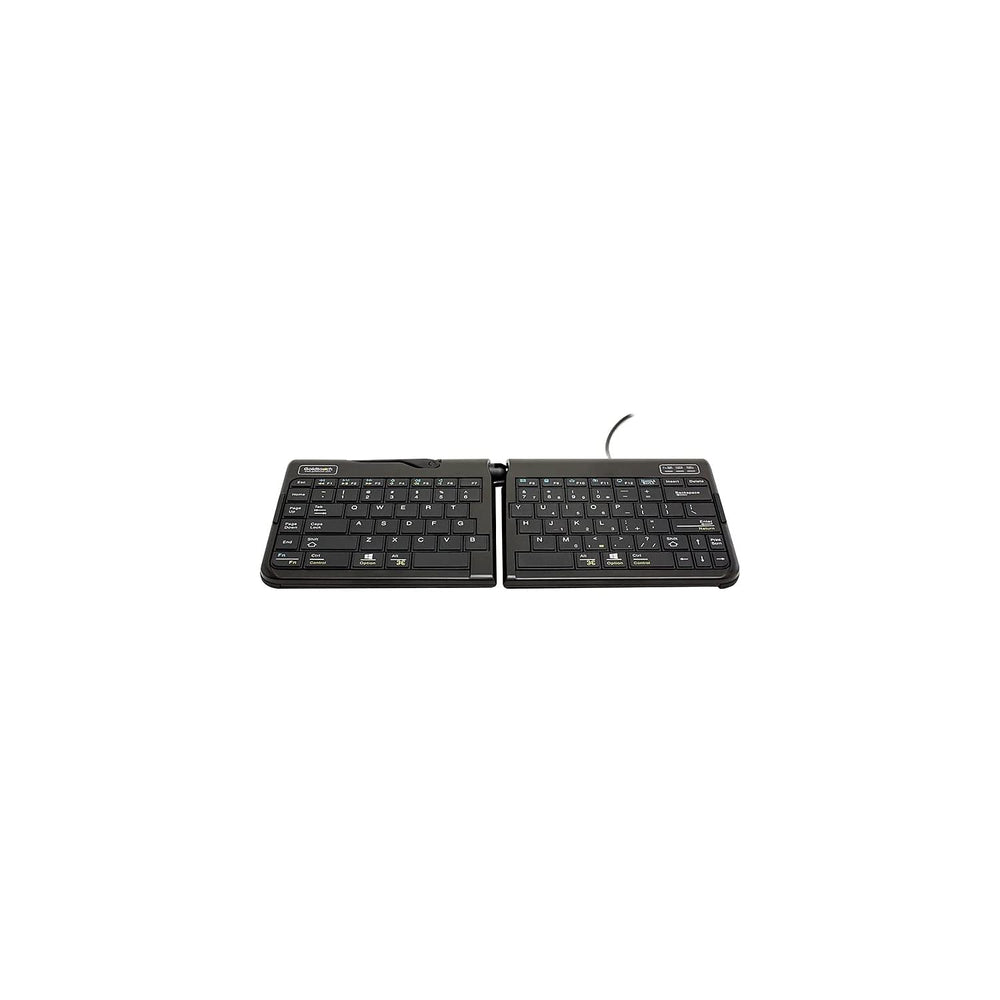 Goldtouch Go!2 Mobile Foldable USB Keyboard, Black