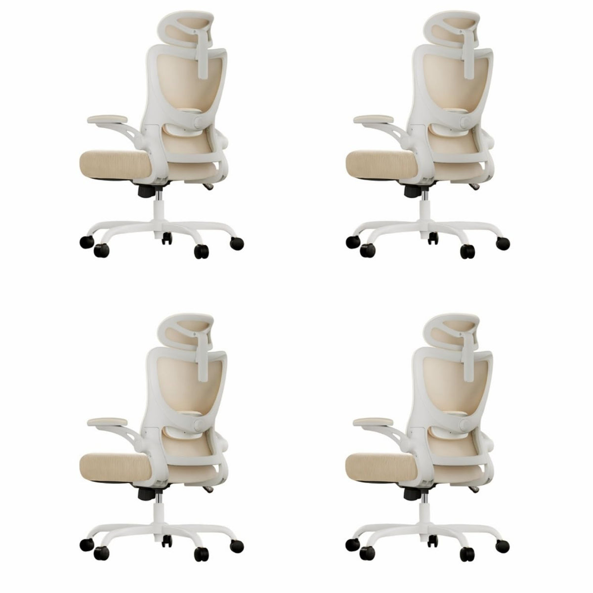 Marsail Ergonomic Office Chair with 3D Armrests