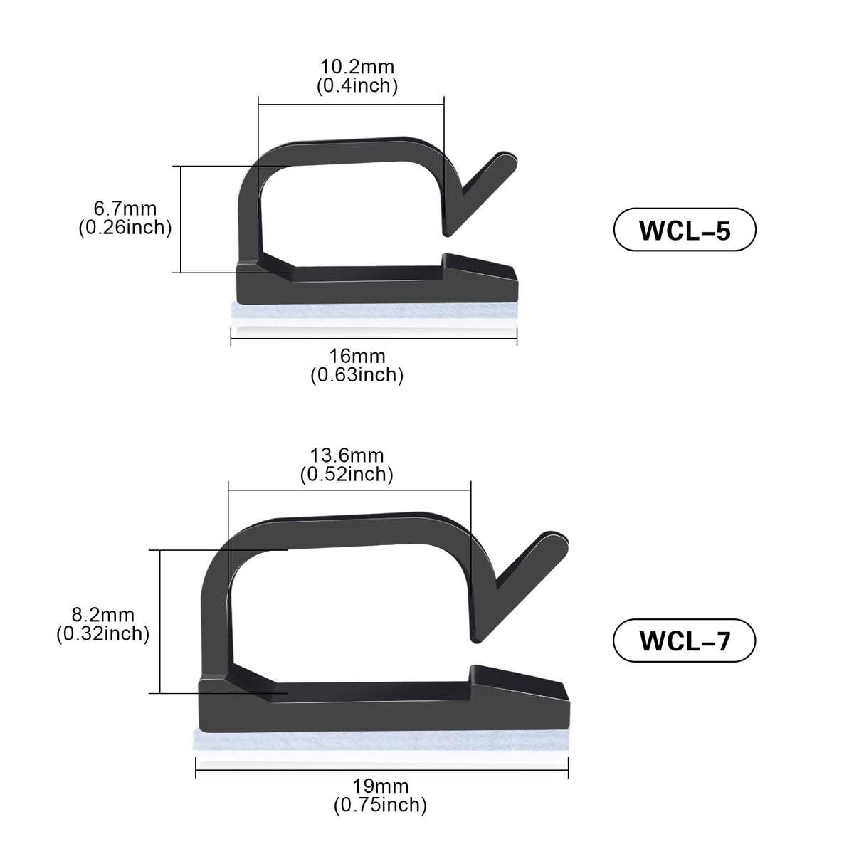 Electrical Cable Staples for Wire Management & Routing