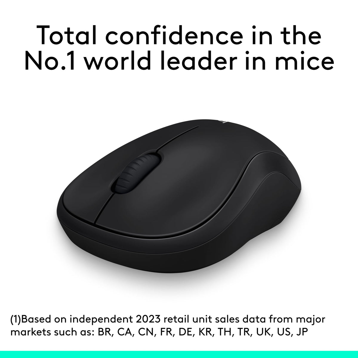 Logitech M240 Silent Bluetooth Wireless Mouse for Office Use