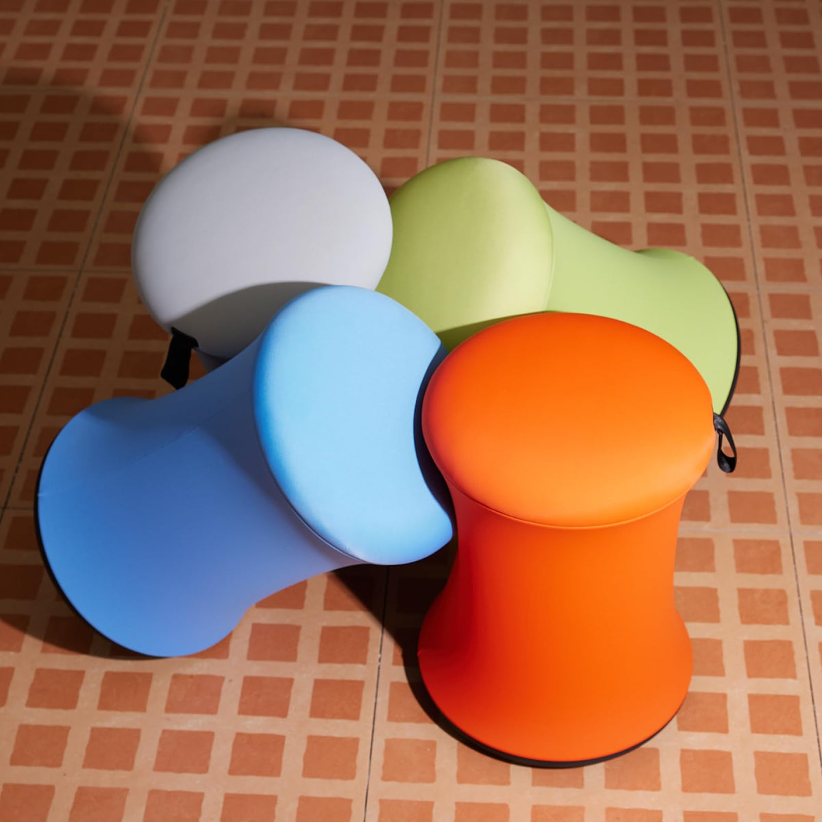 TopJob Boba Chair Stylish Active Wobble Stool, ADHD Chair, Improves Posture and Focus, Ergonomic with Height Adjustable Stool for Adults Children for Home Office, Study Room