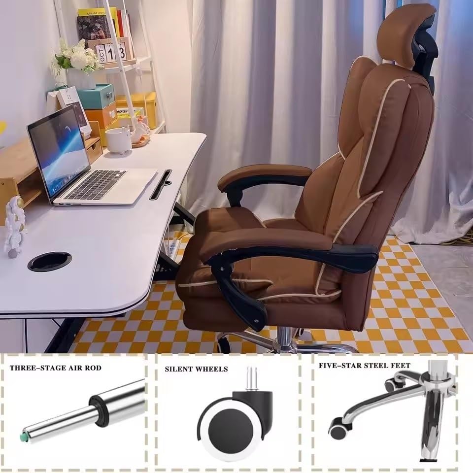 KKIUUUYTGT Executive Office Chair Computer Desk Chairs Ergonomic