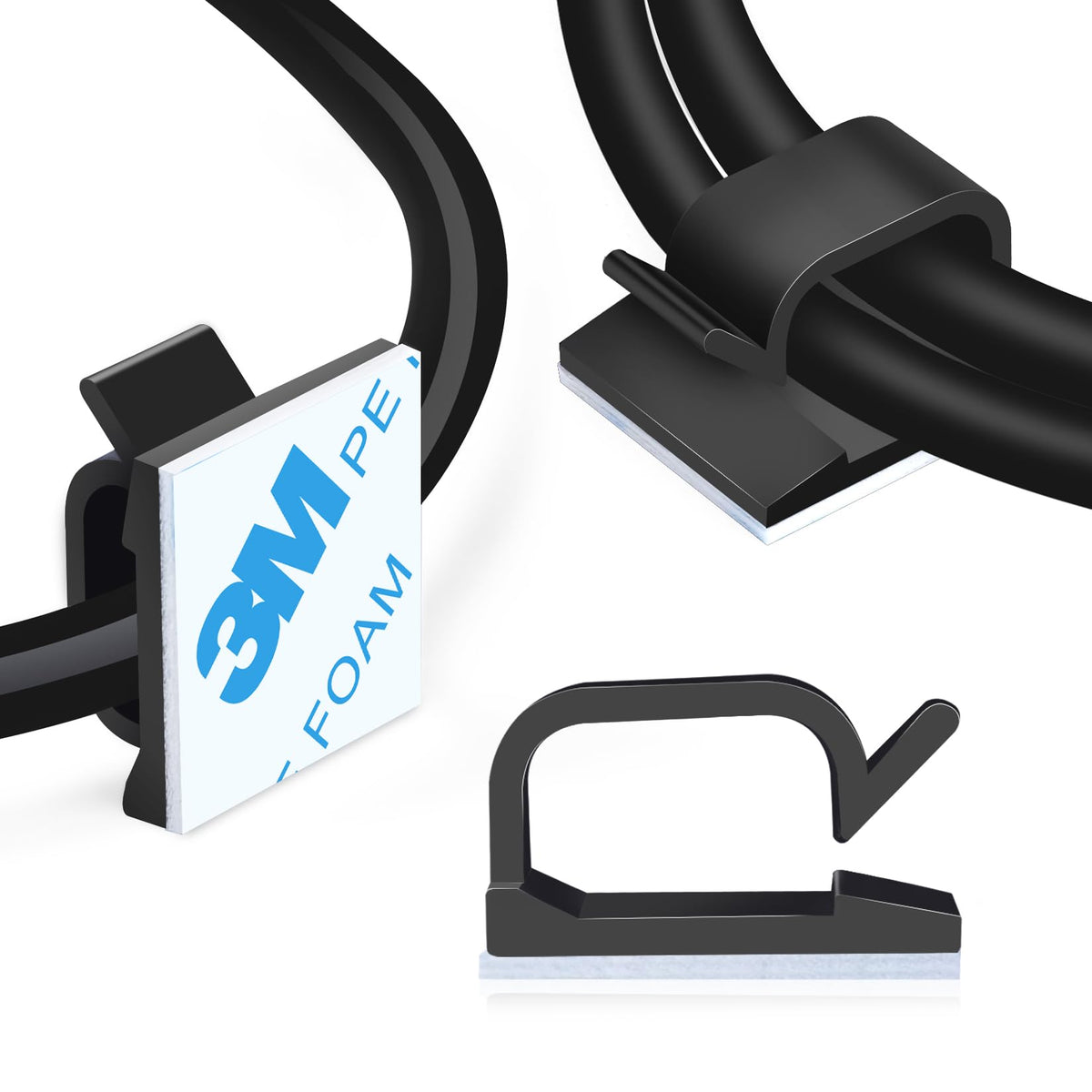 Electrical Cable Staples for Wire Management & Routing