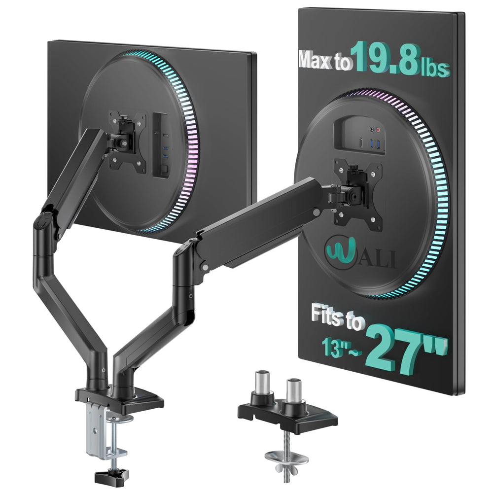WALI Adjustable Monitor Arm Mount for 1–4 Screens