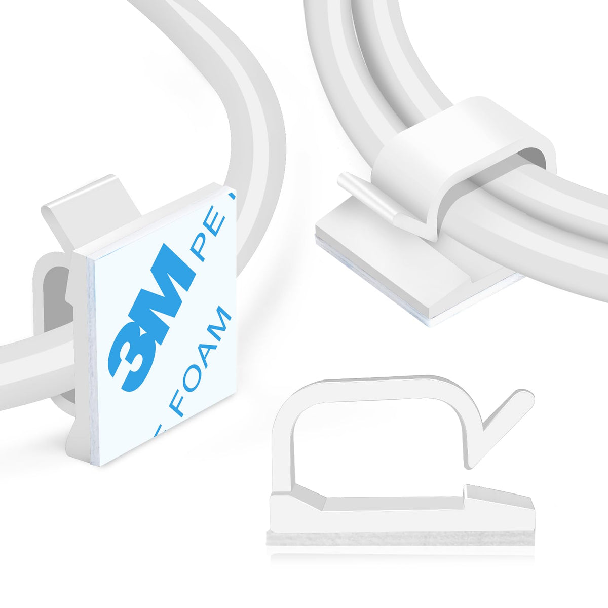 Electrical Cable Staples for Wire Management & Routing