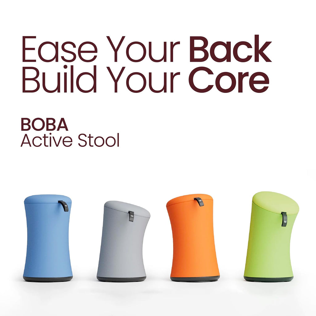 TopJob Boba Chair Stylish Active Wobble Stool, ADHD Chair, Improves Posture and Focus, Ergonomic with Height Adjustable Stool for Adults Children for Home Office, Study Room