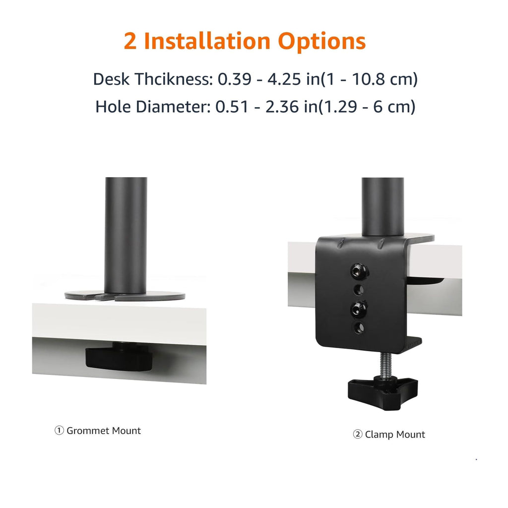 Amazon Basics Computer Monitor Arm Mount