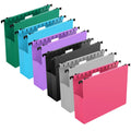 12-Pack Extra-Capacity Hanging File Folders, Letter Size