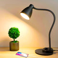 BOHON LED Desk Lamp with USB Charging & 3 Color Modes