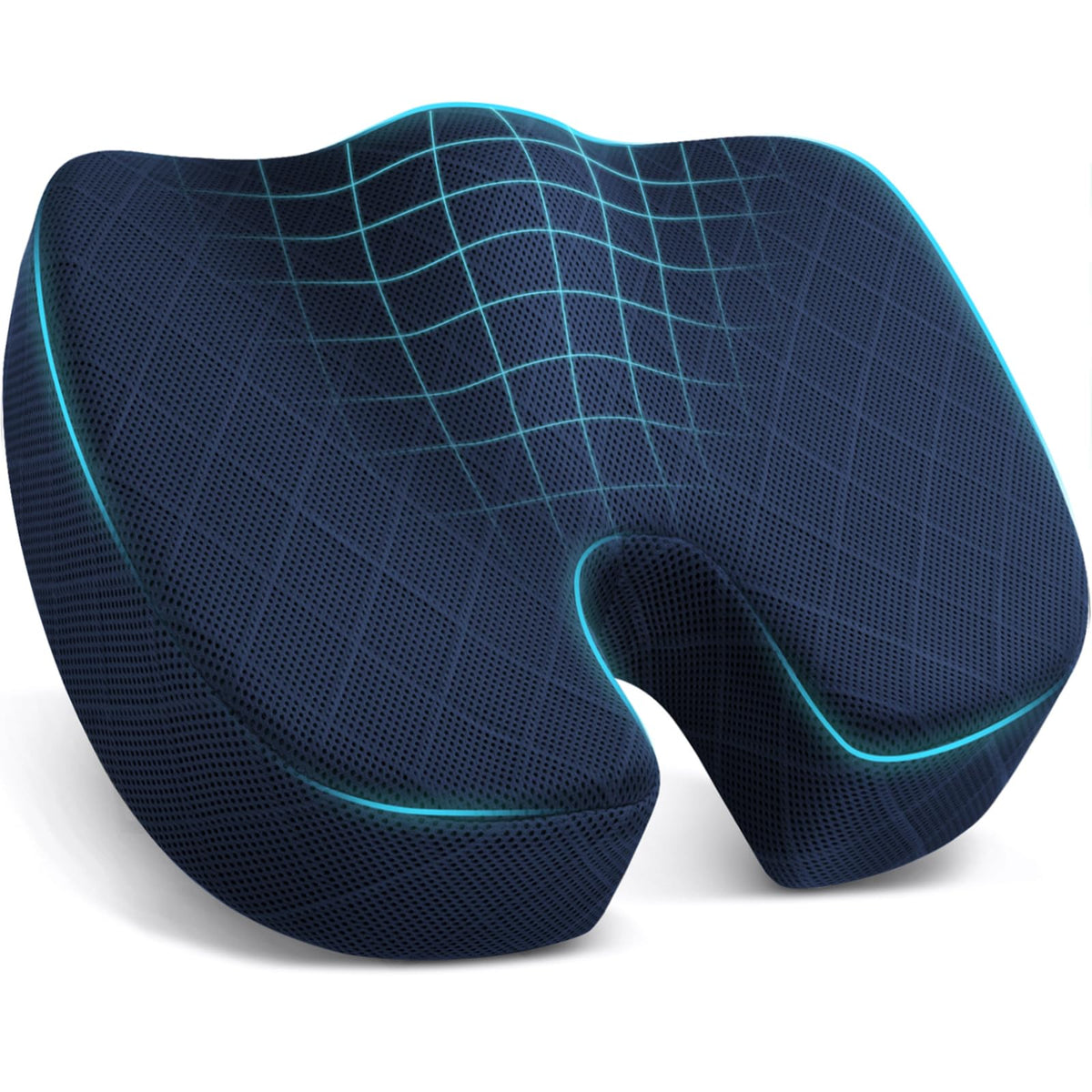 TushGuard Memory Foam Seat Cushion for Office Chairs