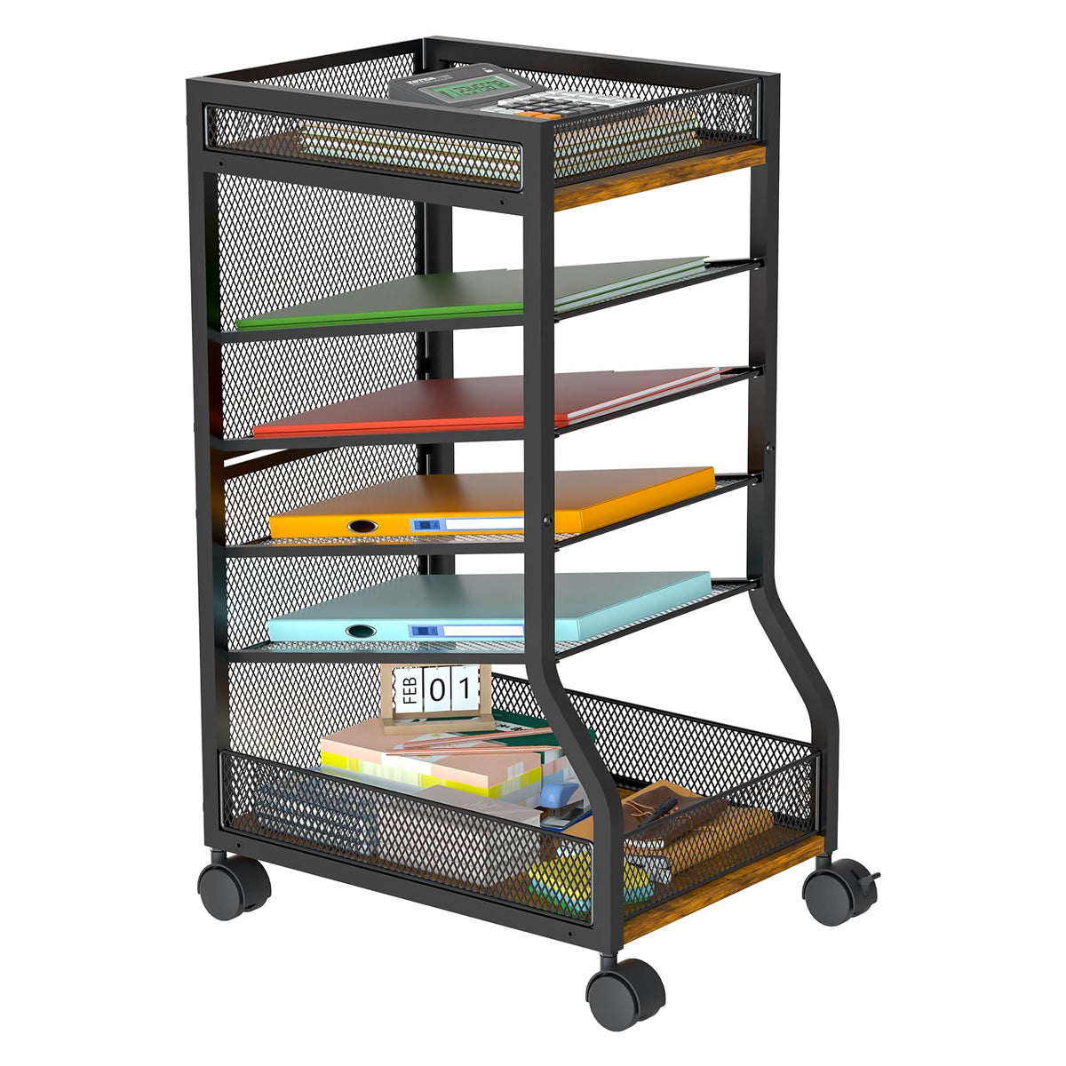 Keomaisyto Standing File Organizer for Office Desk