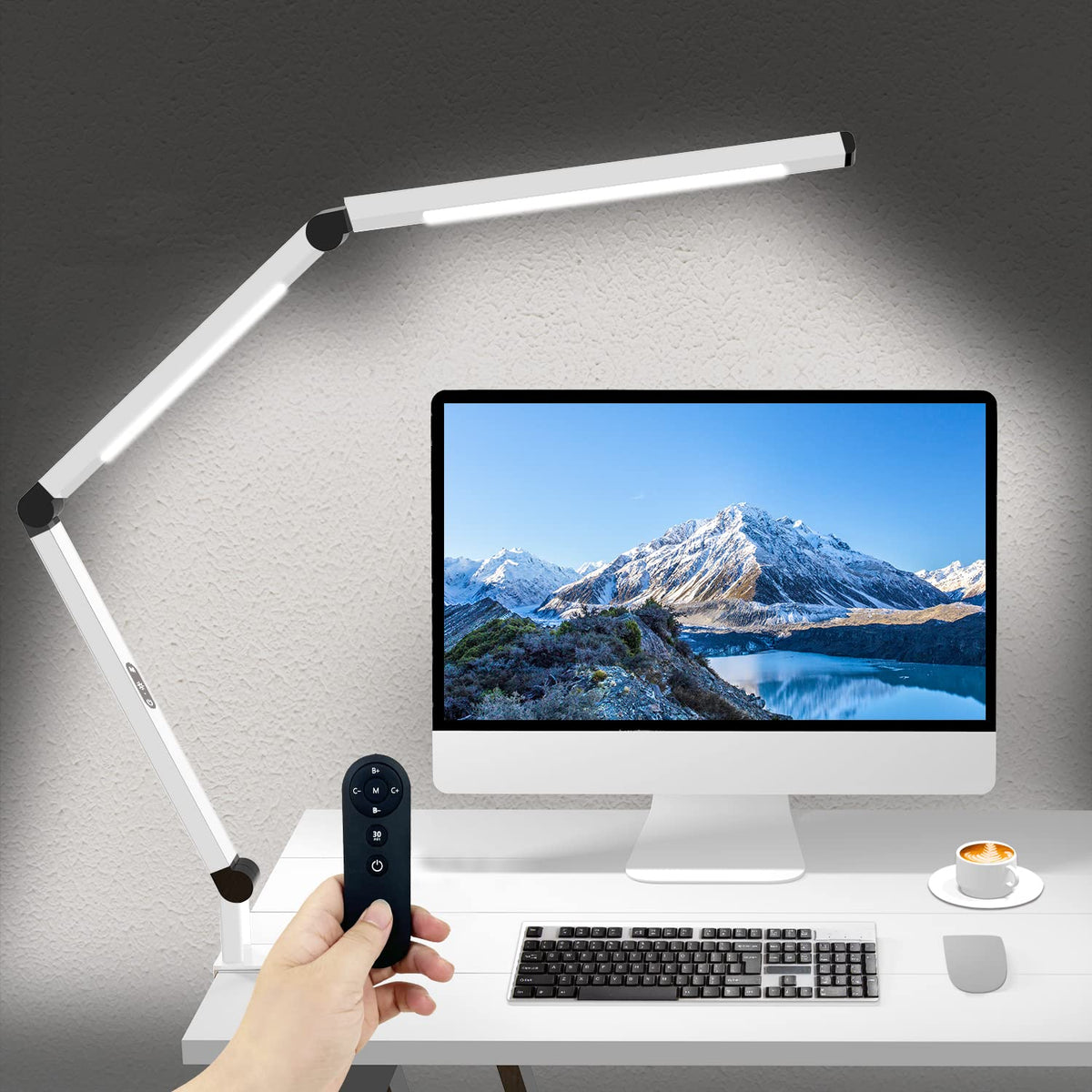 Micomlan LED Desk Lamp for Home Office Workspace