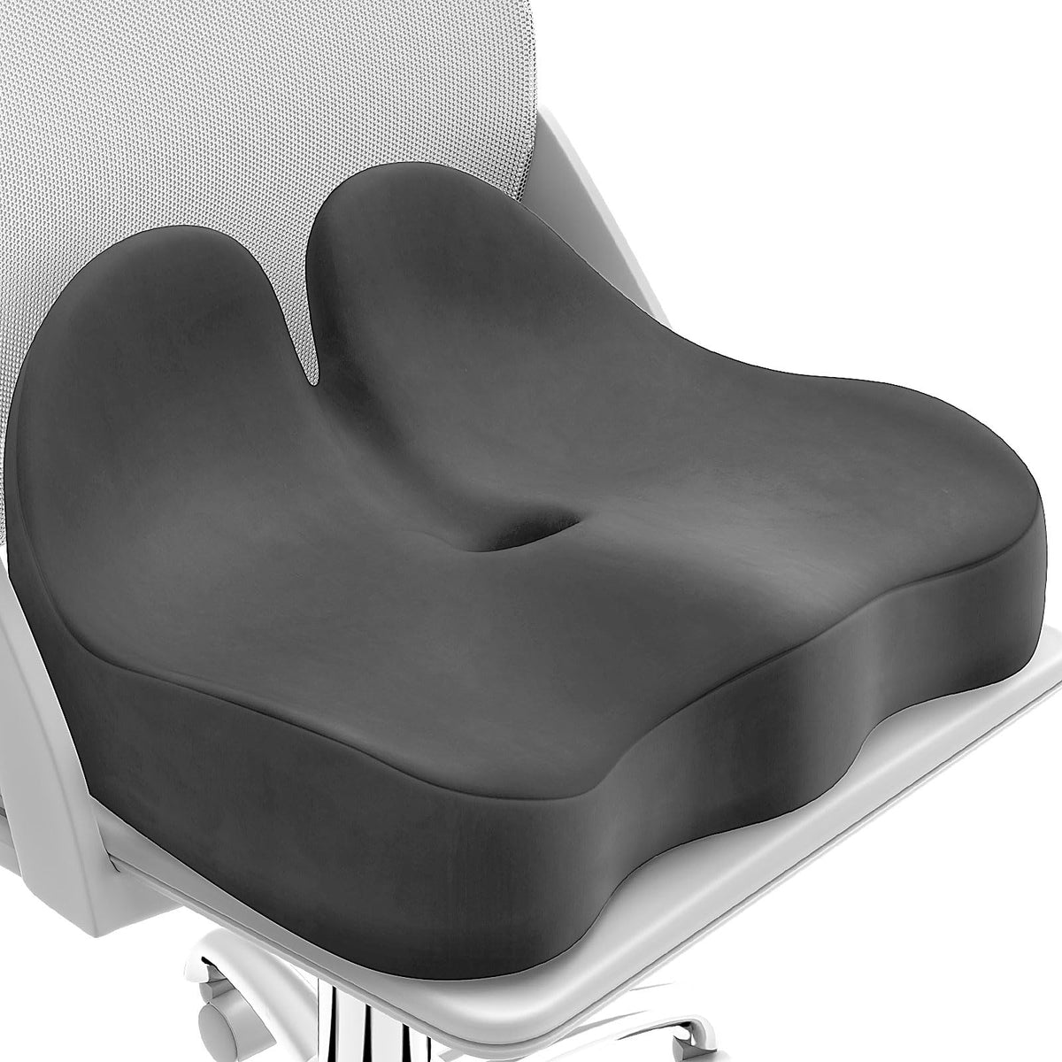 CushZone Memory Foam Seat Cushion for Office Chairs