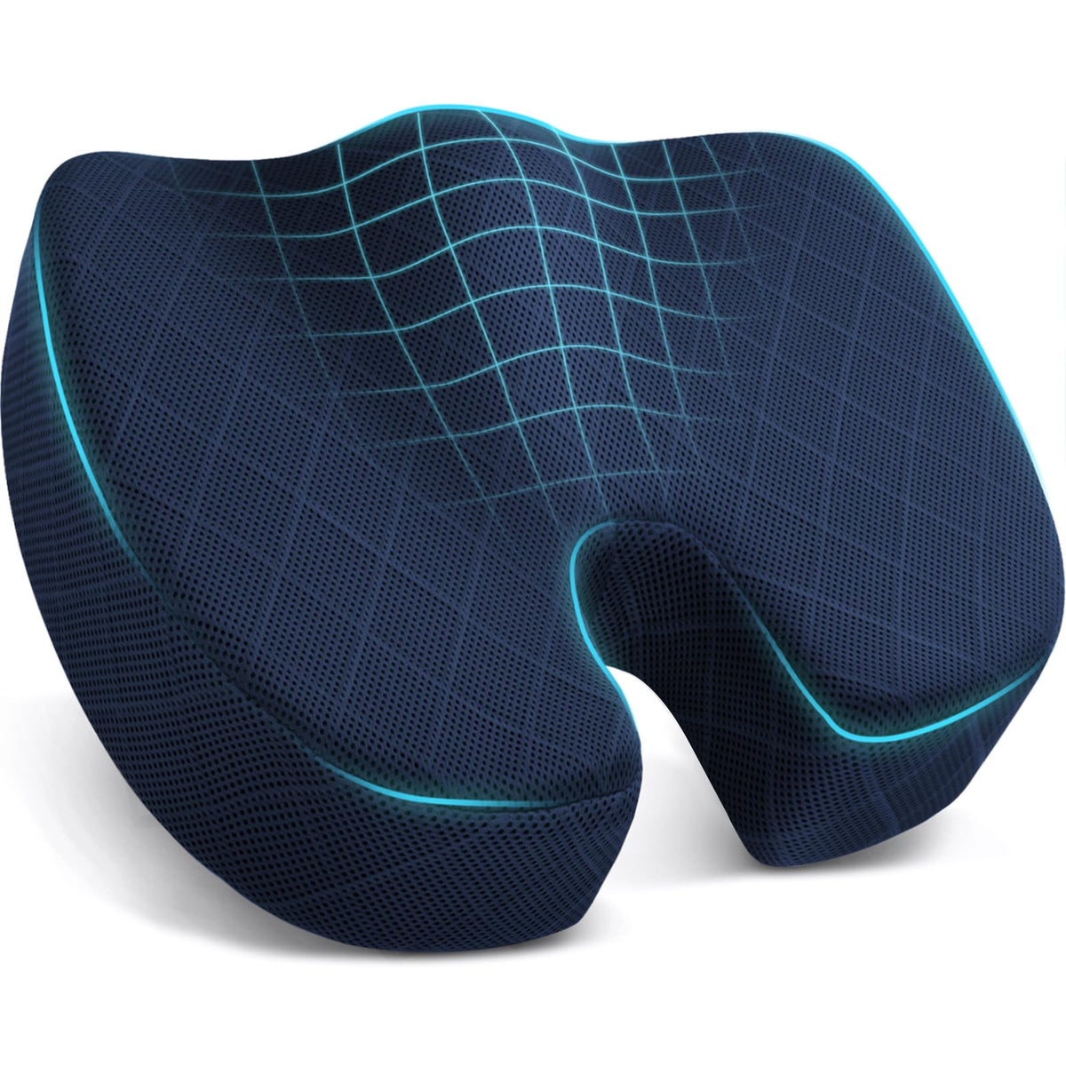 TushGuard Memory Foam Seat Cushion for Office Chairs
