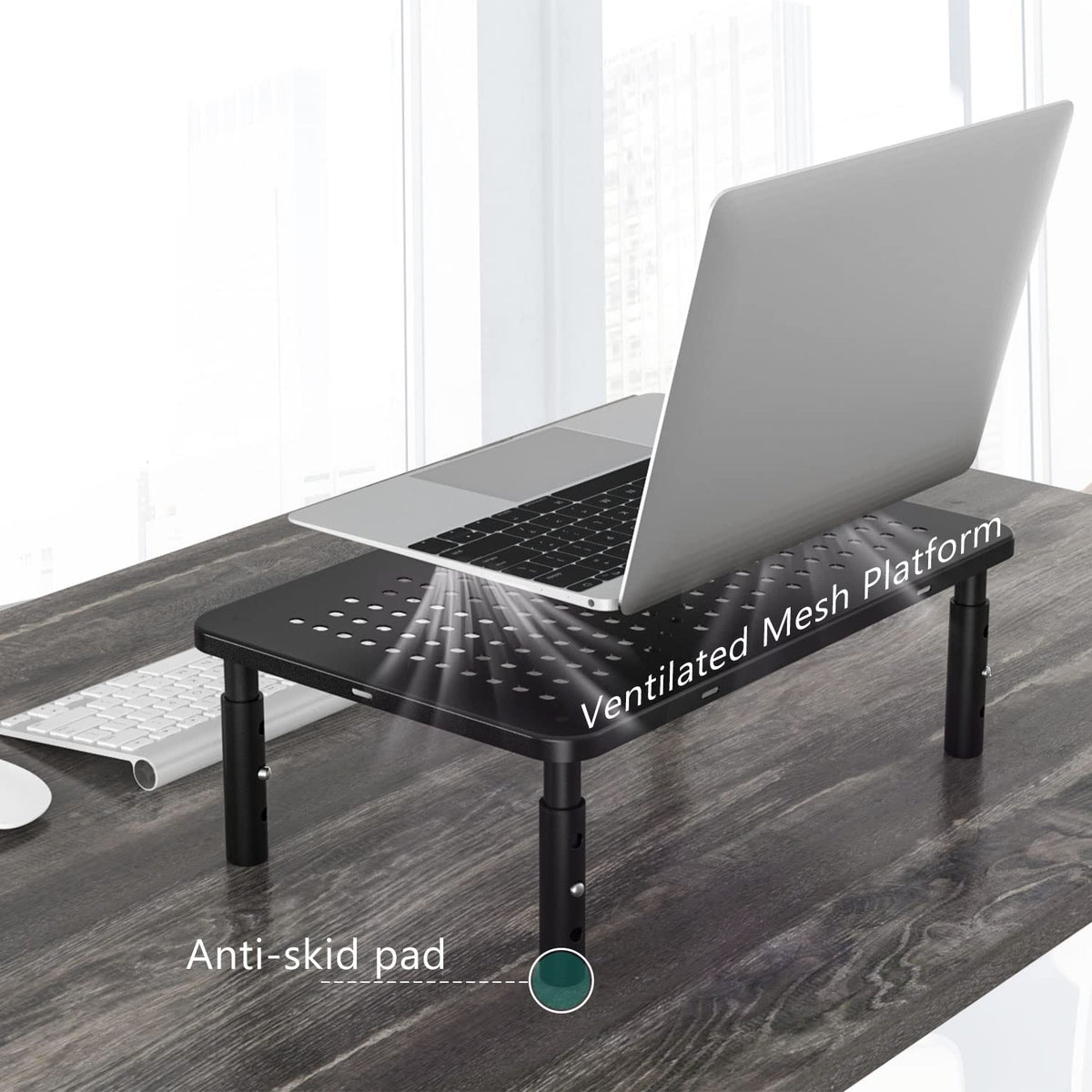 WALI Desk Organizer with Drawer, Pen Holder & Storage Compartments