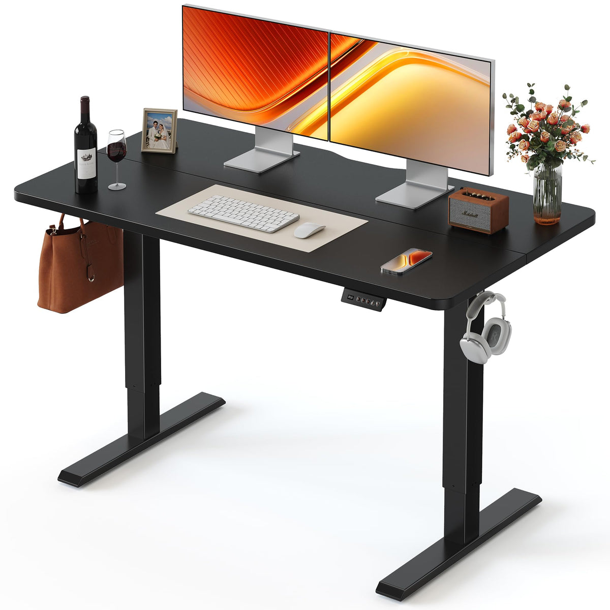 FEZIBO Standing Desk Electric Height Adjustable
