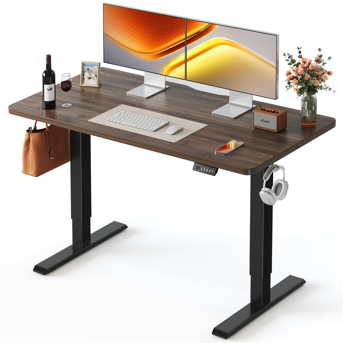FEZIBO Standing Desk Electric Height Adjustable