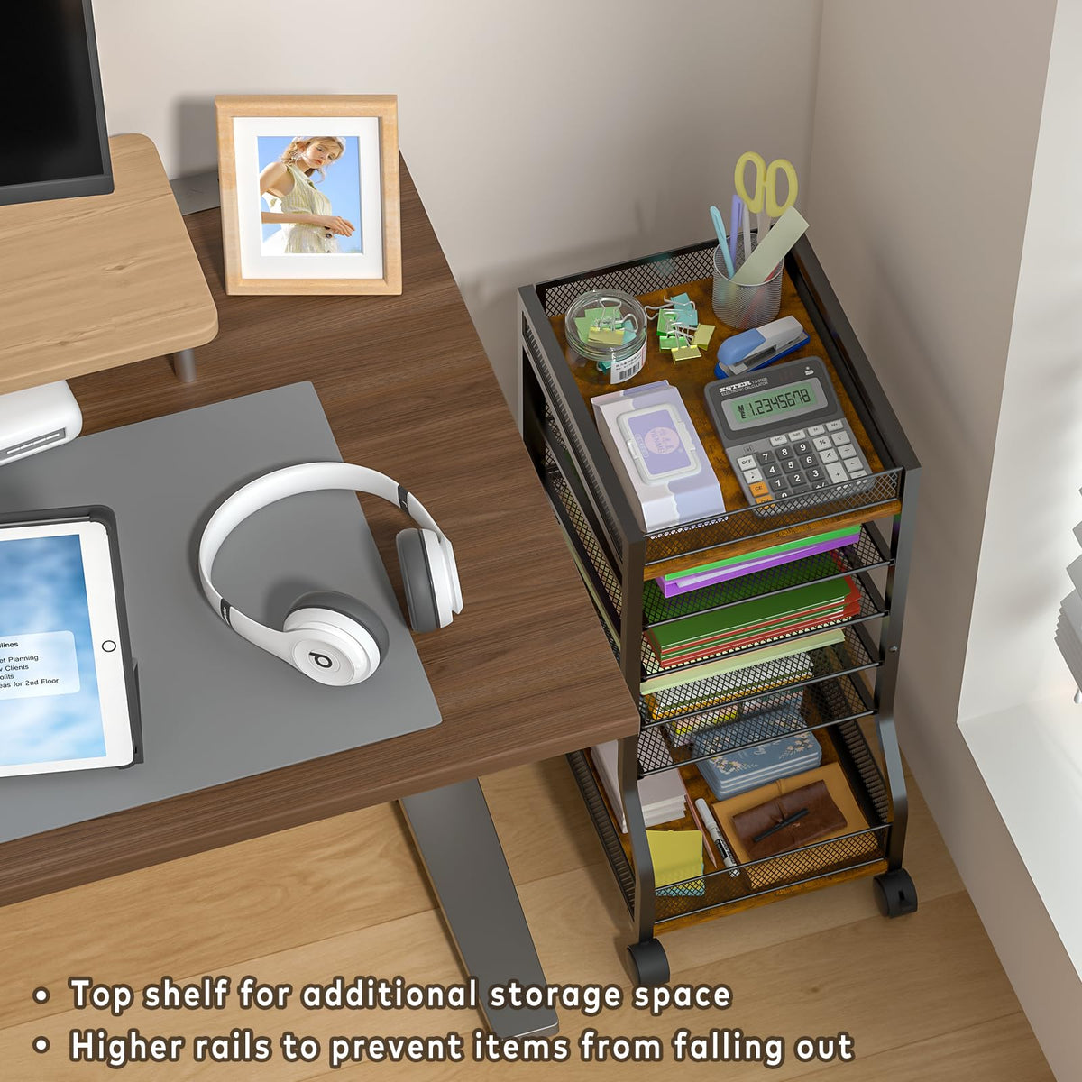 Keomaisyto Standing File Organizer for Office Desk