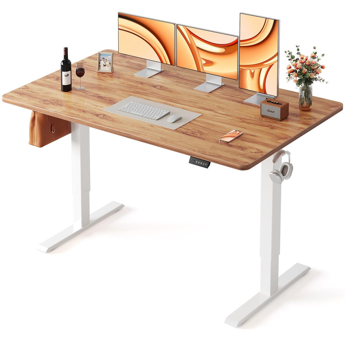FEZIBO Standing Desk Electric Height Adjustable