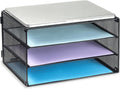 DALTACK 3-Tier Mesh Letter Tray Desk Organizer