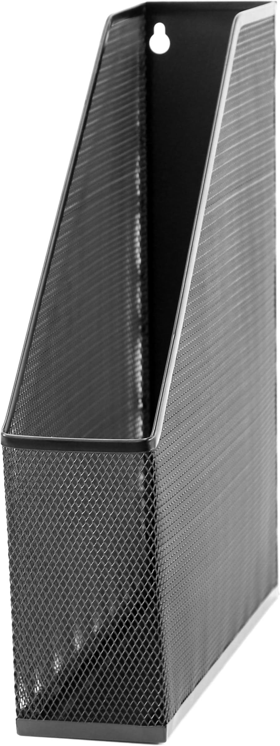 U Brands Mesh Steel Magazine File Holder for Office