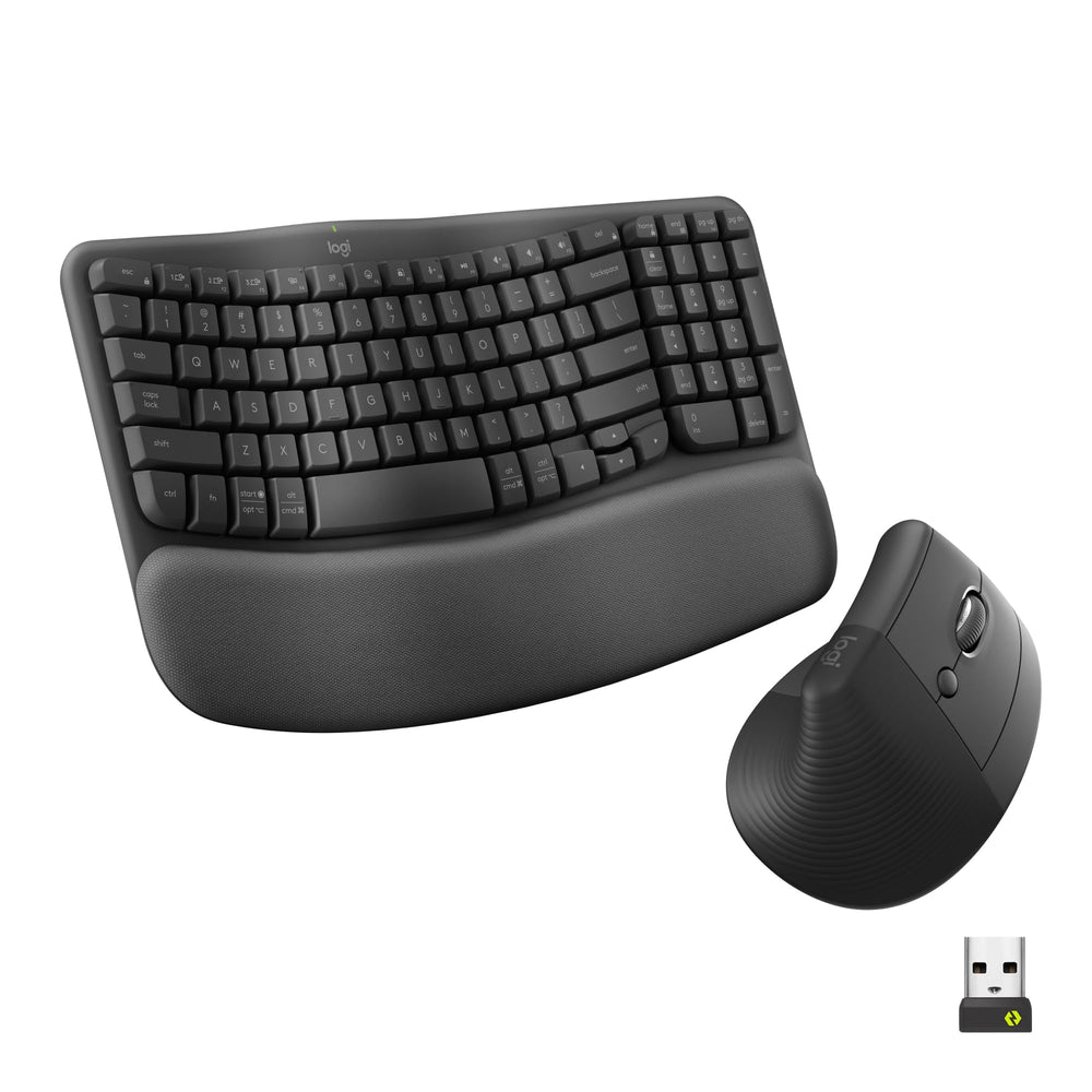 Logitech Lift Vertical Ergonomic Wireless Mouse