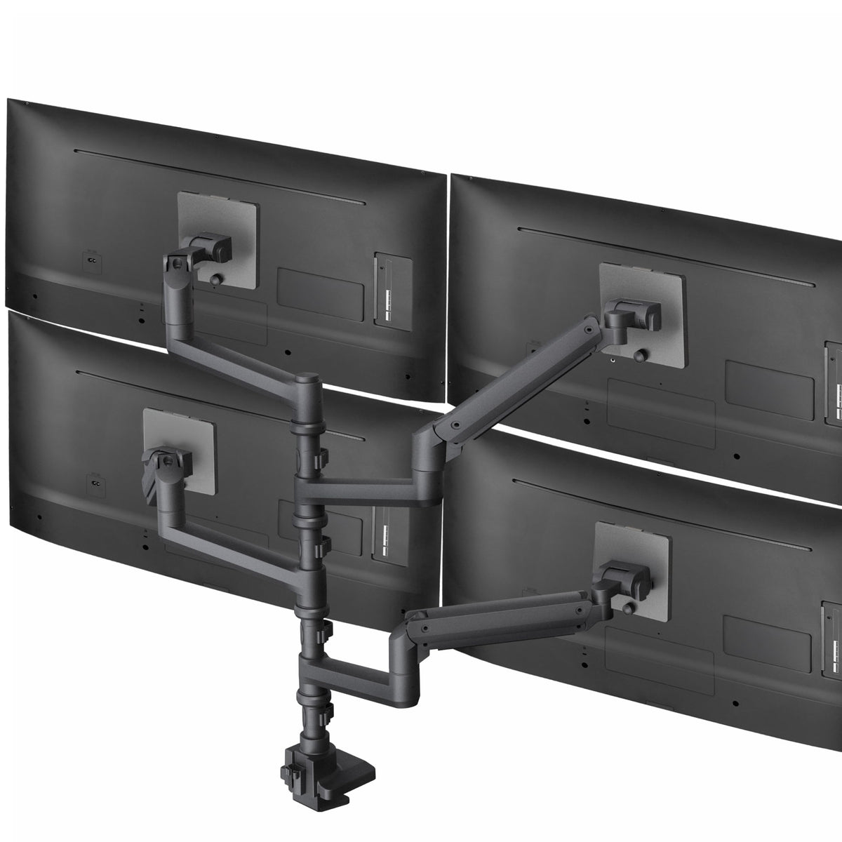 VIVO Pneumatic Arm Single Ultrawide Monitor Extra Tall Desk Mount