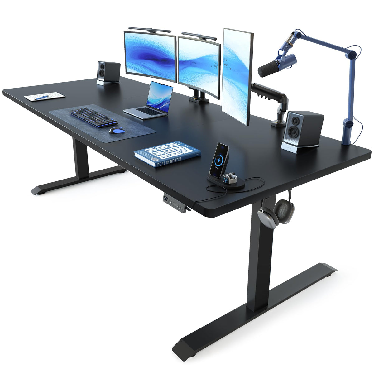 FEZIBO Standing Desk Electric Height Adjustable