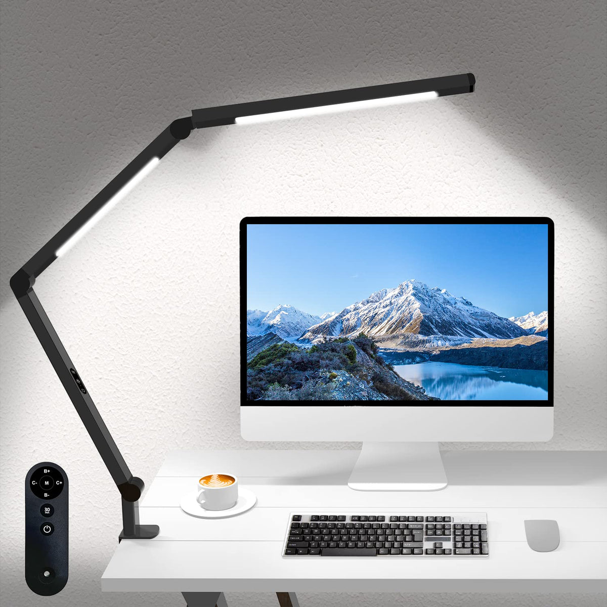 Micomlan LED Desk Lamp for Home Office Workspace