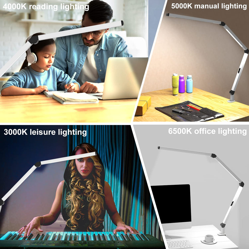 Micomlan LED Desk Lamp for Home Office Workspace