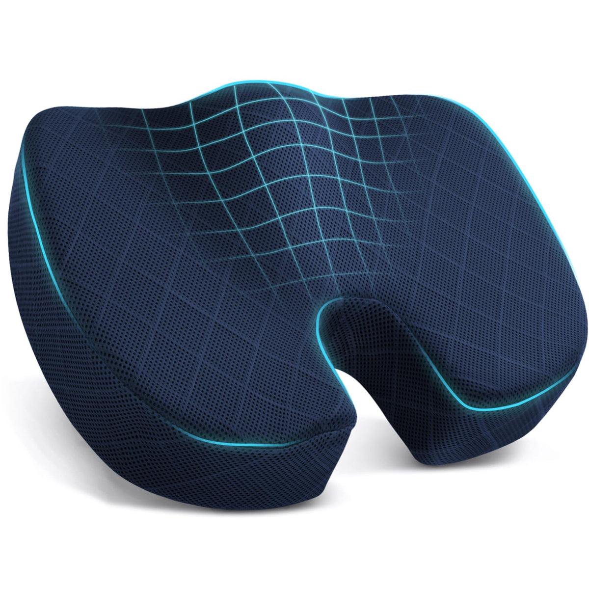 TushGuard Memory Foam Seat Cushion for Office Chairs