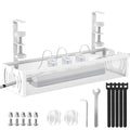 Univivi Under-Desk Cable Management Tray for Office Desks