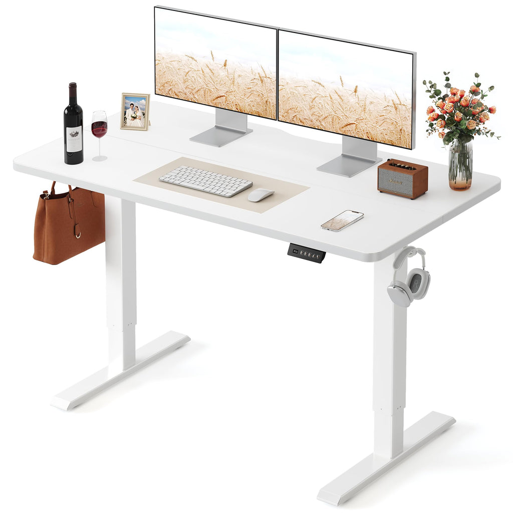 FEZIBO Standing Desk Electric Height Adjustable