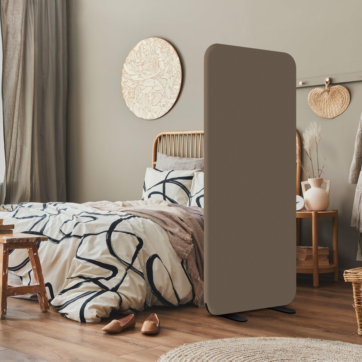 DECOLAB Standing Room Divider Panel, 29 x 65 Inches
