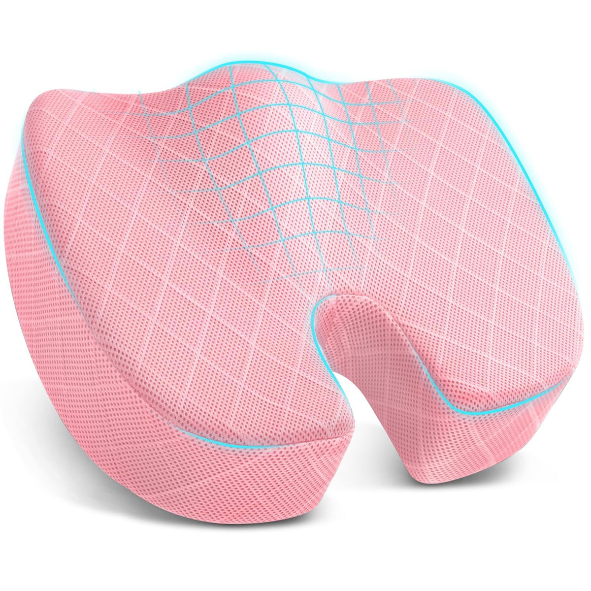 TushGuard Memory Foam Seat Cushion for Office Chairs