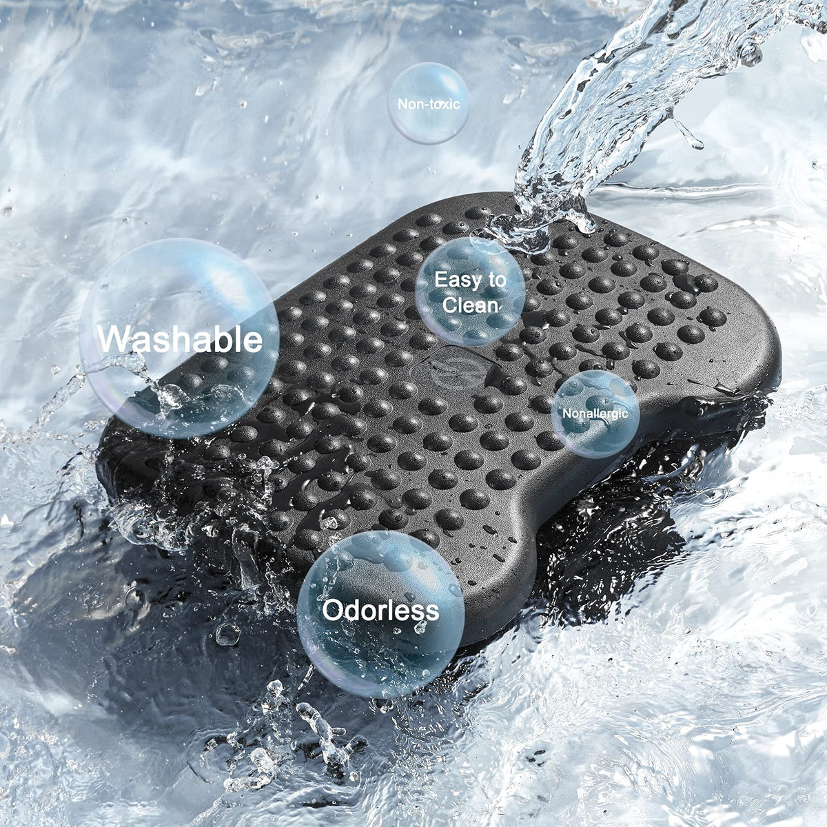 HUANUO Adjustable Under-Desk Foot Rest for Office