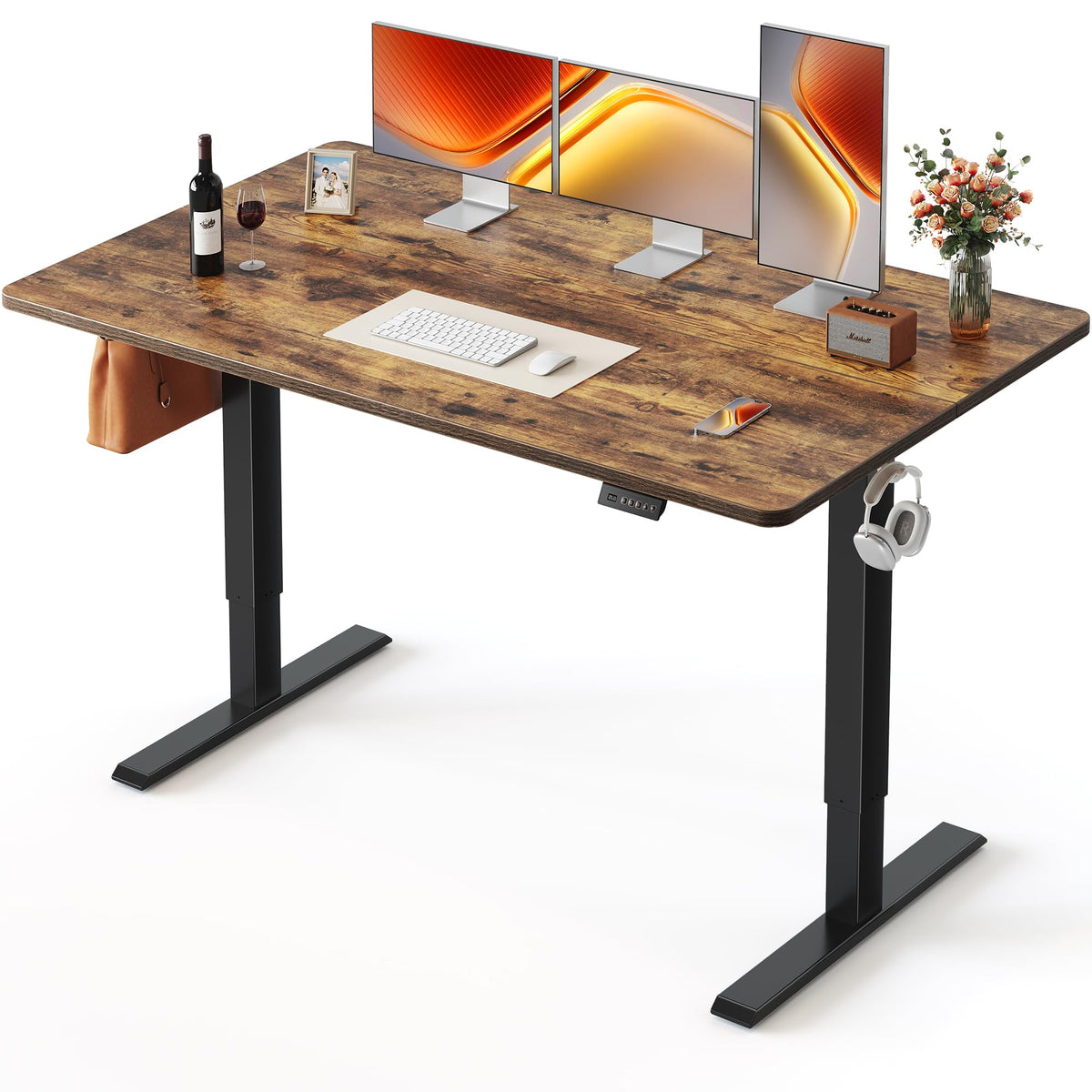 FEZIBO Standing Desk Electric Height Adjustable