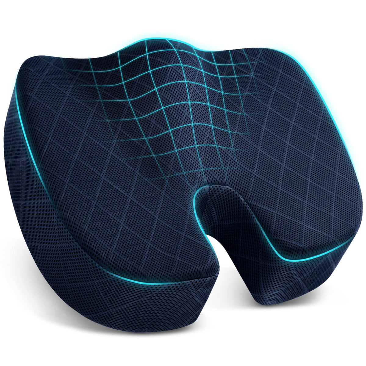 TushGuard Memory Foam Seat Cushion for Office Chairs