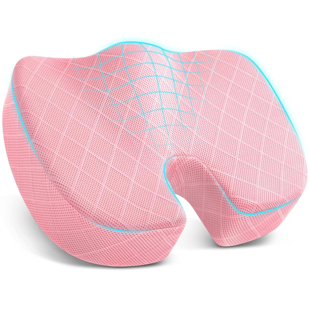 TushGuard Memory Foam Seat Cushion for Office Chairs