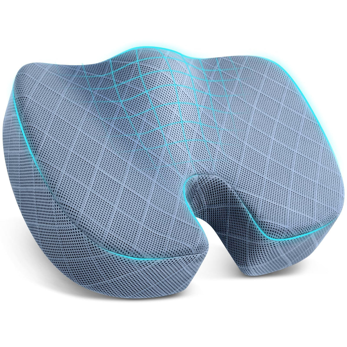 TushGuard Memory Foam Seat Cushion for Office Chairs