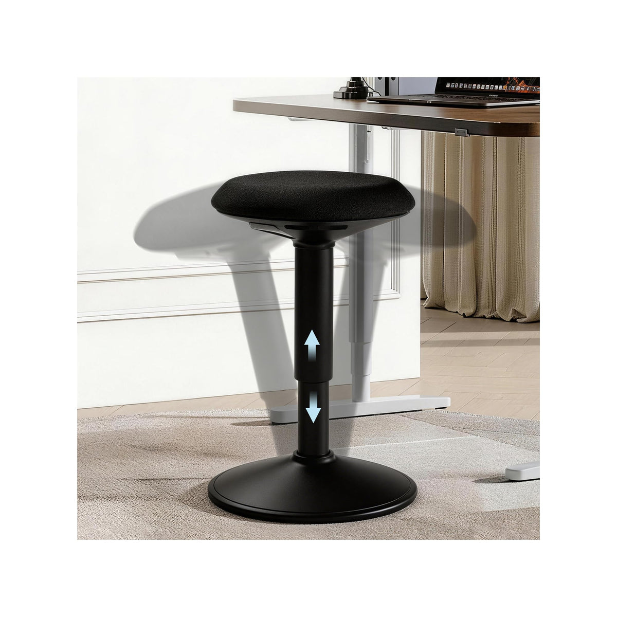 Yonsaeik Standing Stool, Adjustable Ergonomic Office Chair Standing Desk Chair