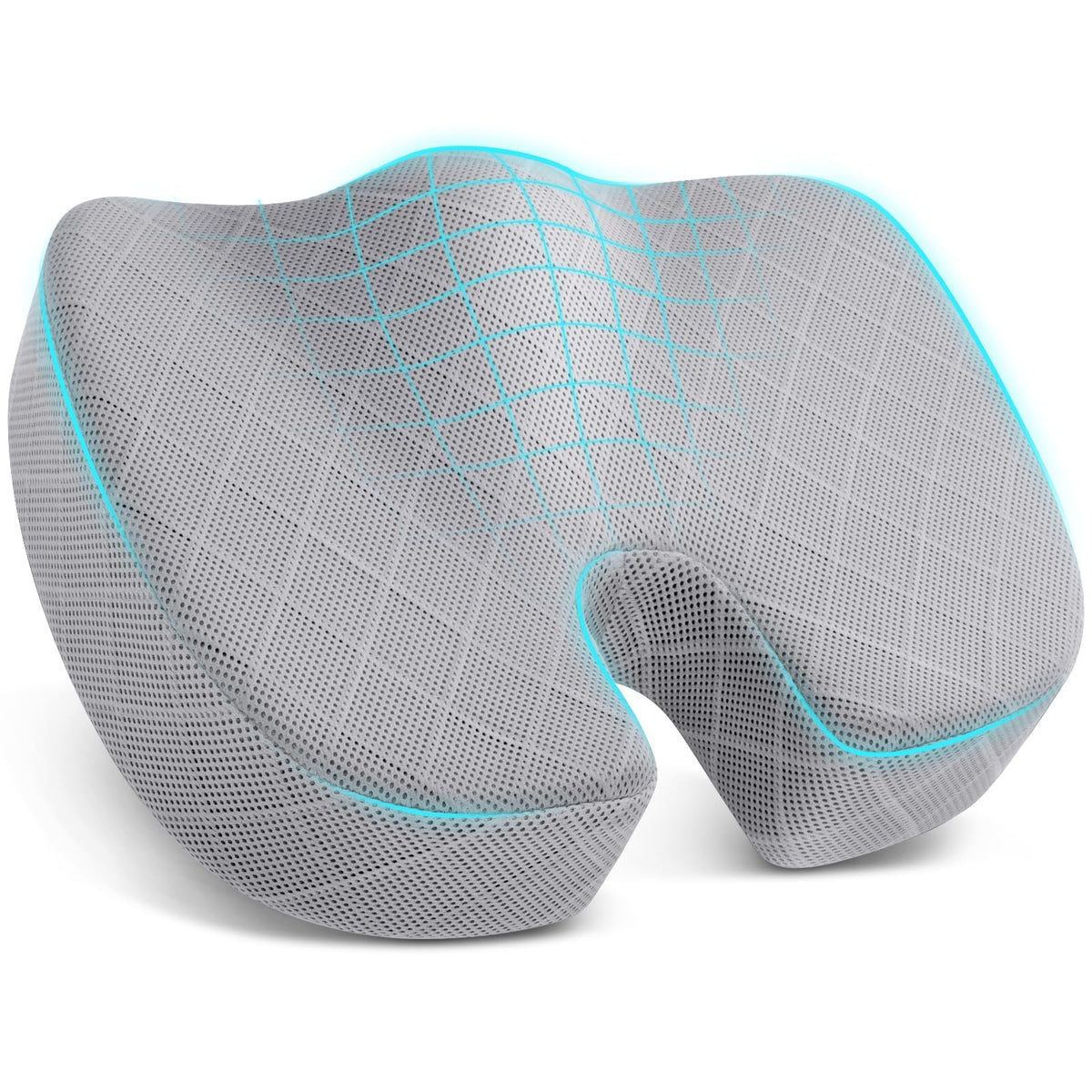 TushGuard Memory Foam Seat Cushion for Office Chairs
