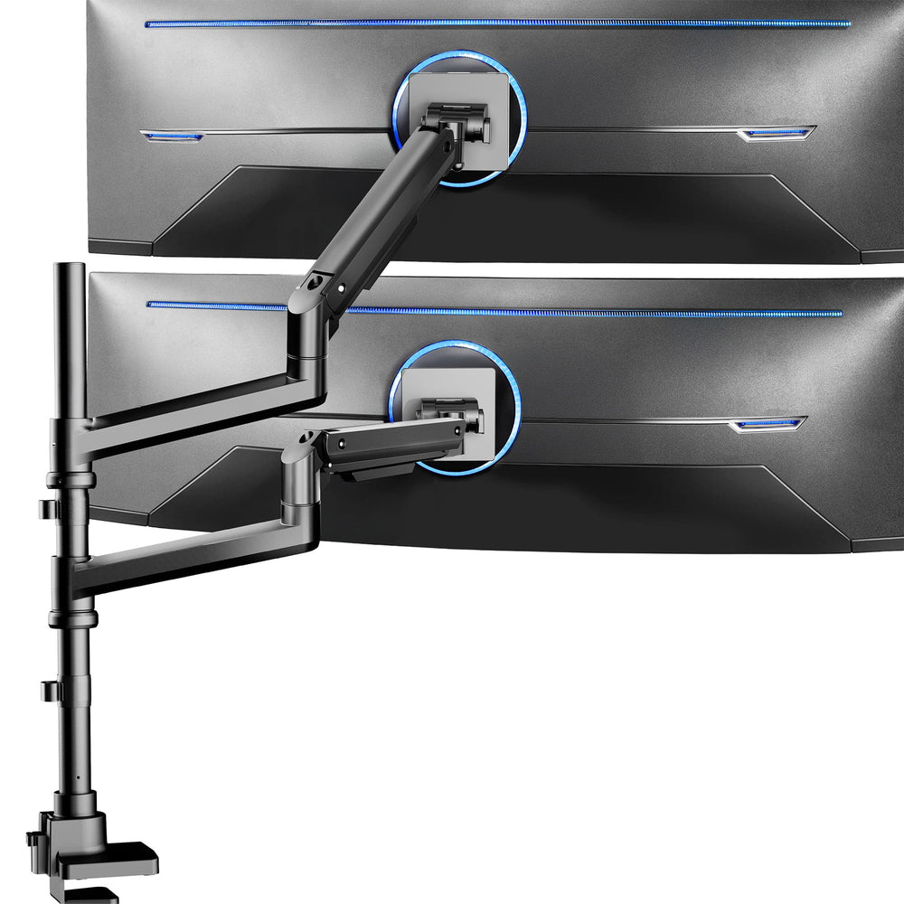 VIVO Pneumatic Extra-Tall Ultrawide Single Monitor Arm Mount