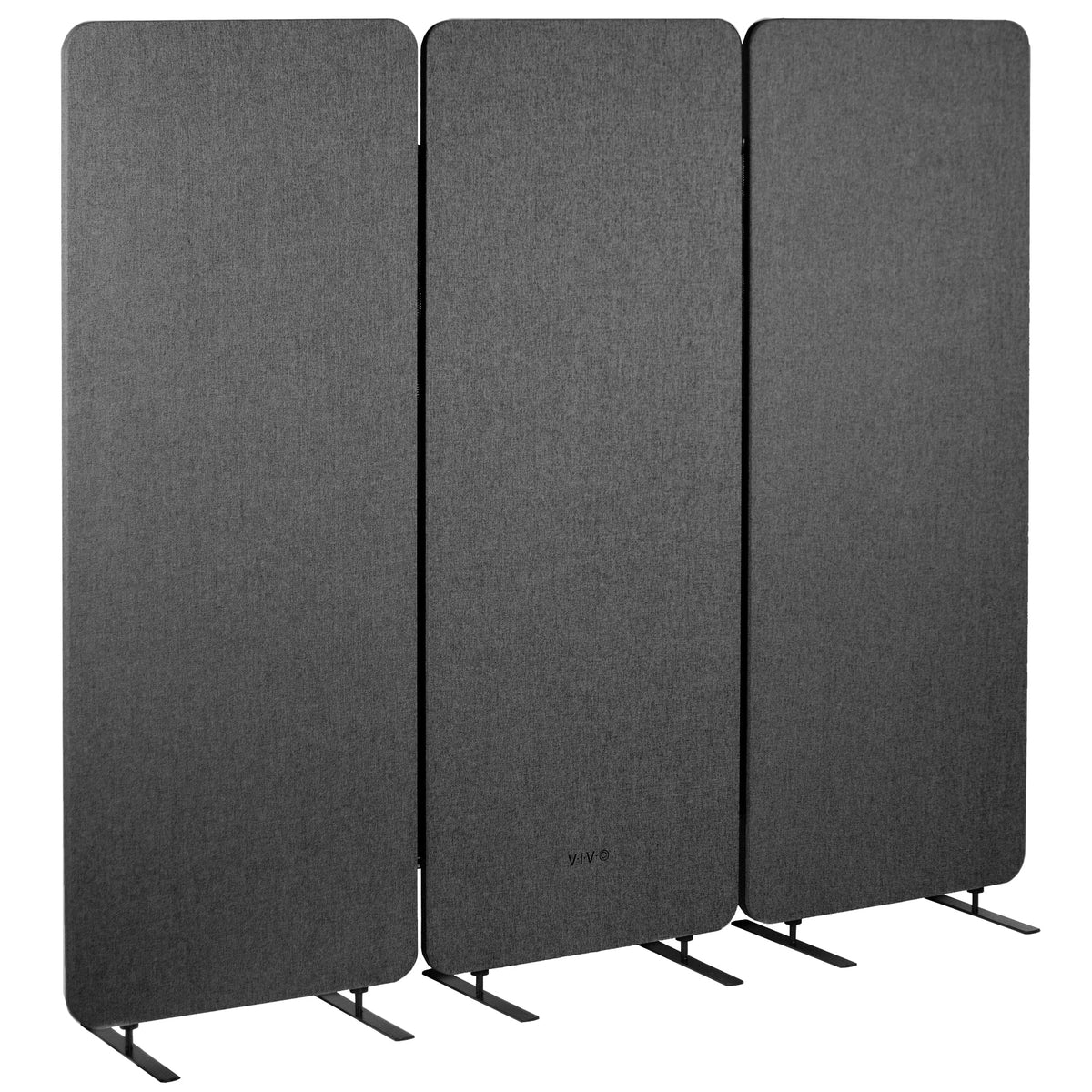 VIVO Freestanding Acoustic Privacy Panel Divider